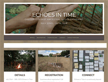 Tablet Screenshot of echoes-in-time.com